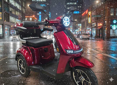 Staying Active & Safe: A Winter Guide for Seniors Using Tricycles and Mobility Scooters