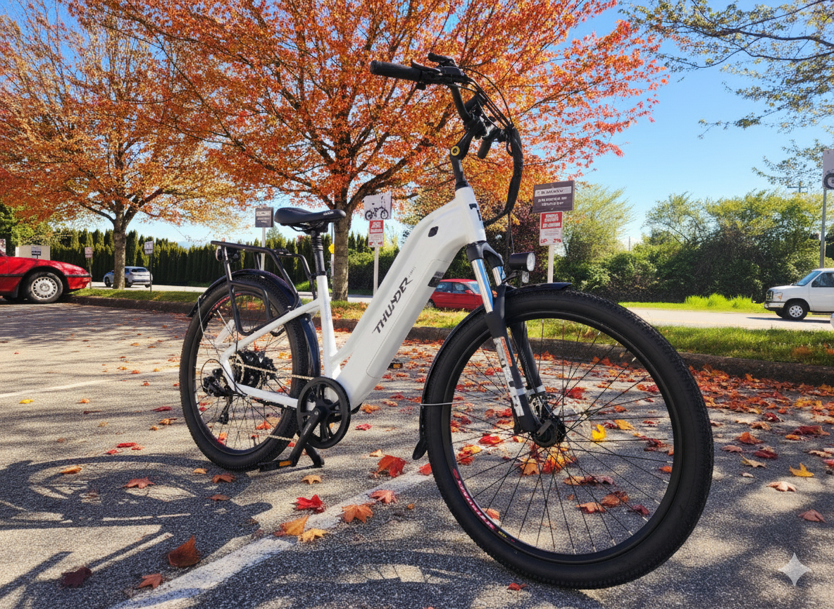 🍁 Thankful for the Ride — Staying Safe & Happy on Your E-Bike This Rainy Season