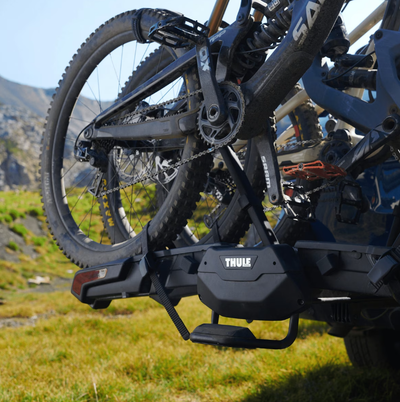 Thule Epos 3-bike foldable hitch platform bike rack