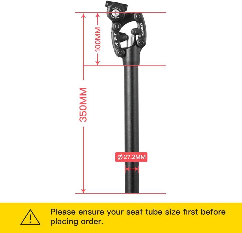 SR Suntour suspension seatpost - 27.2
