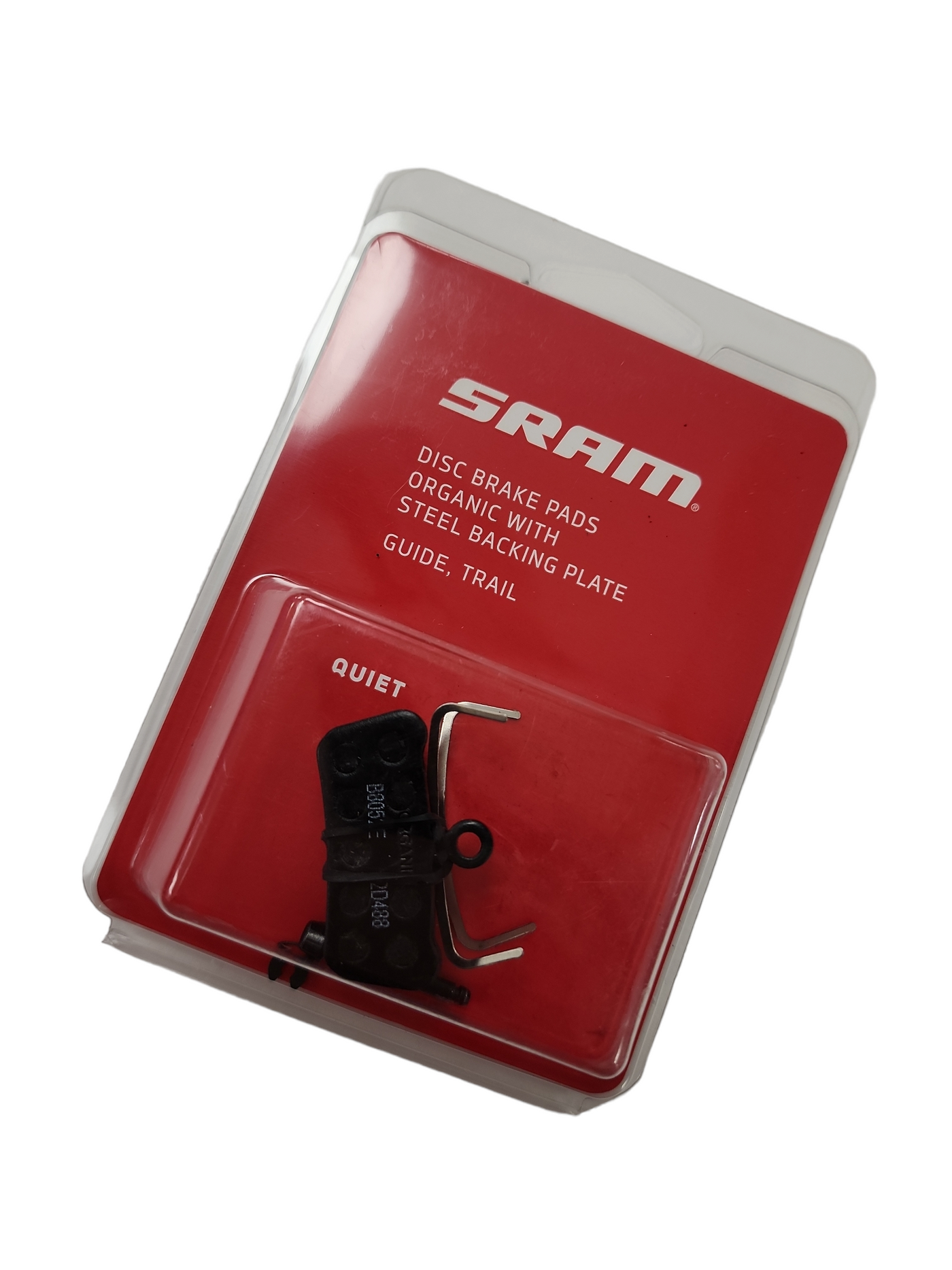 SRAM G2 Organic with steel backing plate