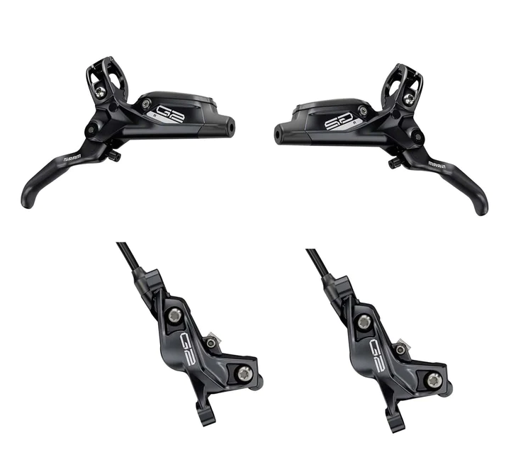 SRAM G2 R (A2) Hydraulic Disc Brake with brake sensors - Full set Front and Back