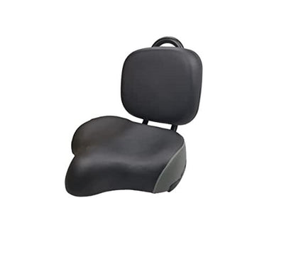 Seat with backrest